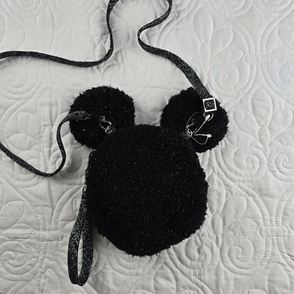 Black and White Mickey Mouse Wristlet Bag - Picture 2 of 4